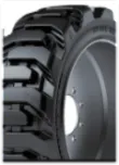 10-16.5 Solid Tire & Wheel Assembly, Maxam MS705, R-4 Traction, Non-Aperture, Press-On, Right Side V53503A1R