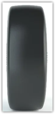 10-16.5 Solid Tire & Wheel Assembly, Maxam MS705 , Smooth, Non-Aperture, Press-On V53501A1