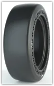 12-16.5 Solid Tire & Wheel Assembly, Maxam MS705, Smooth, Apertures, Press-On V53504A1