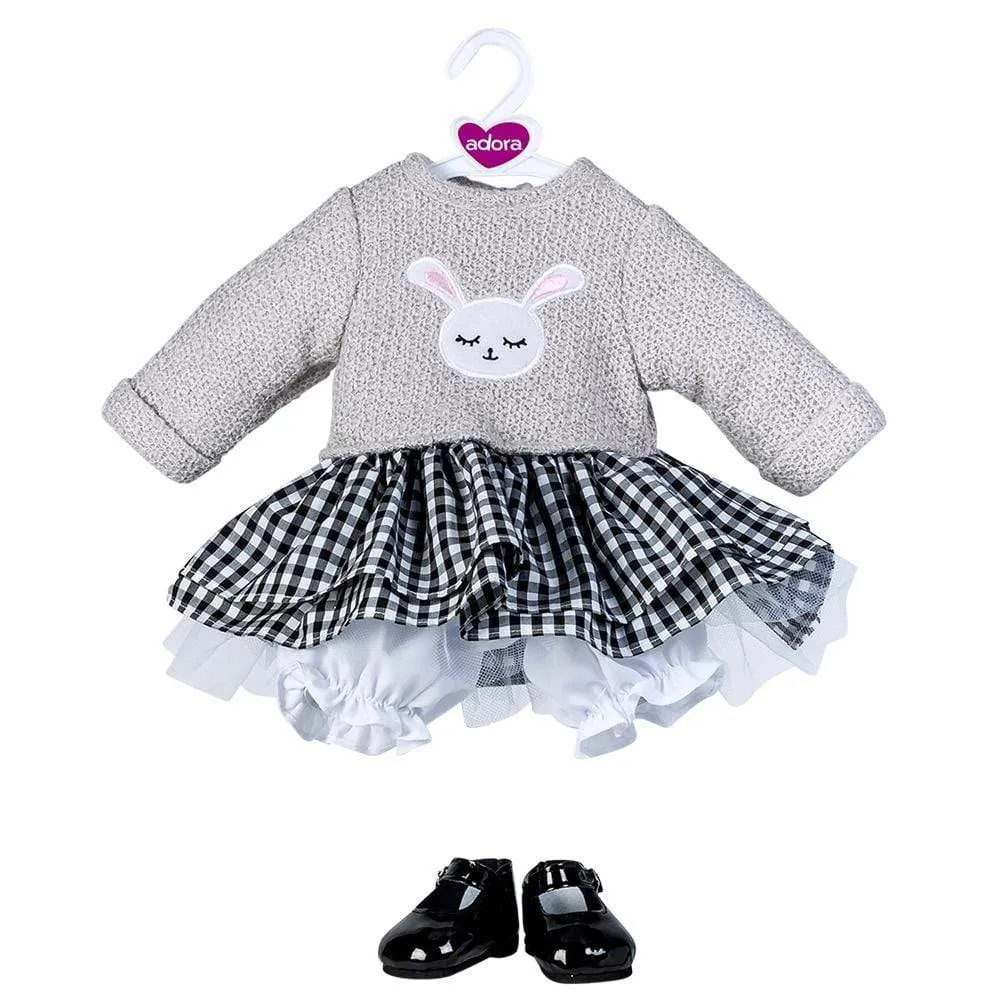 Adora Toddlertime Preppy Baby Doll, Doll Clothes & Accessories Set