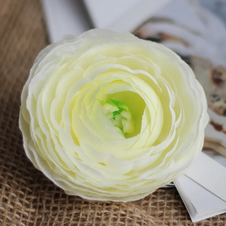 Artificial Ranunculus Flower Heads 50 Bulk