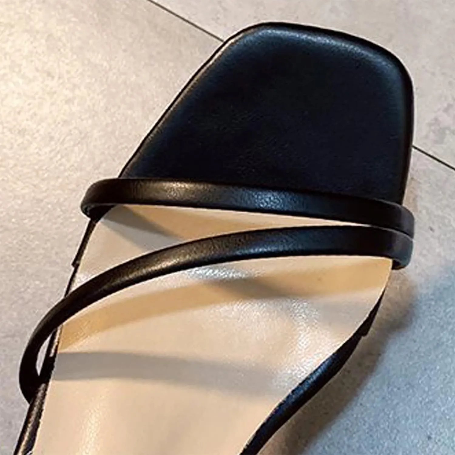Chunky Block Heel Sandals Women Open Toe Strappy Ankle Strap Comfortable Wedding Shoes