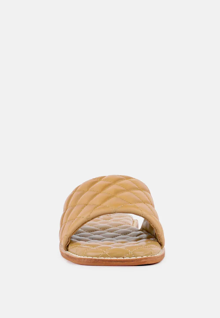Odalta Handcrafted Quilted Summer Flats