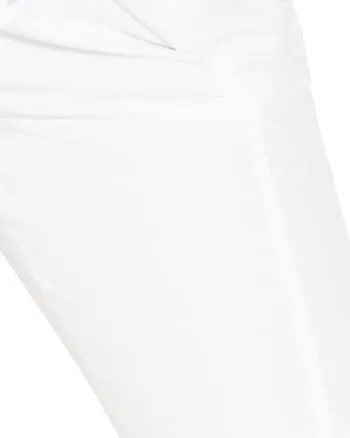 Sheila Roll Up Capri | White
