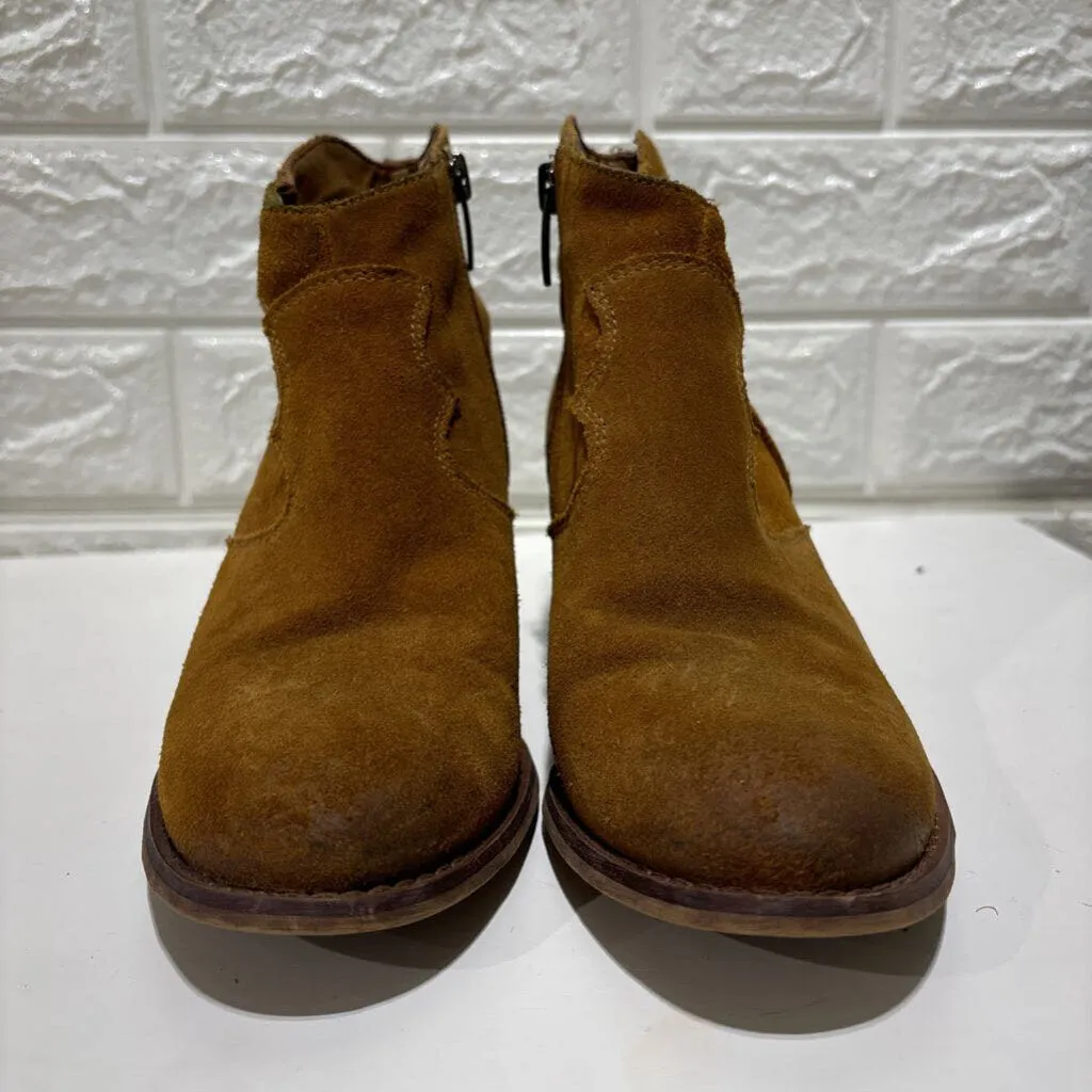 Suede Leather Ankle Boots