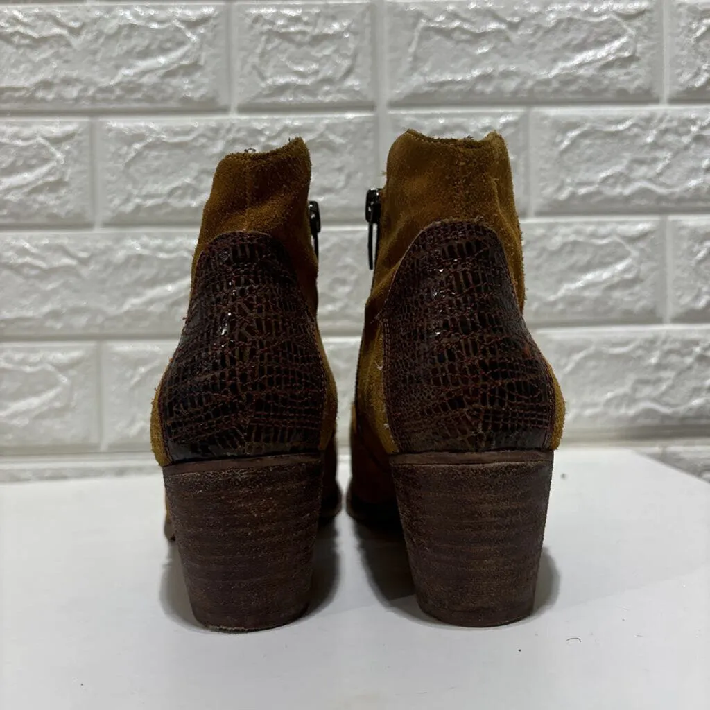 Suede Leather Ankle Boots
