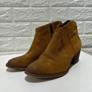 Suede Leather Ankle Boots