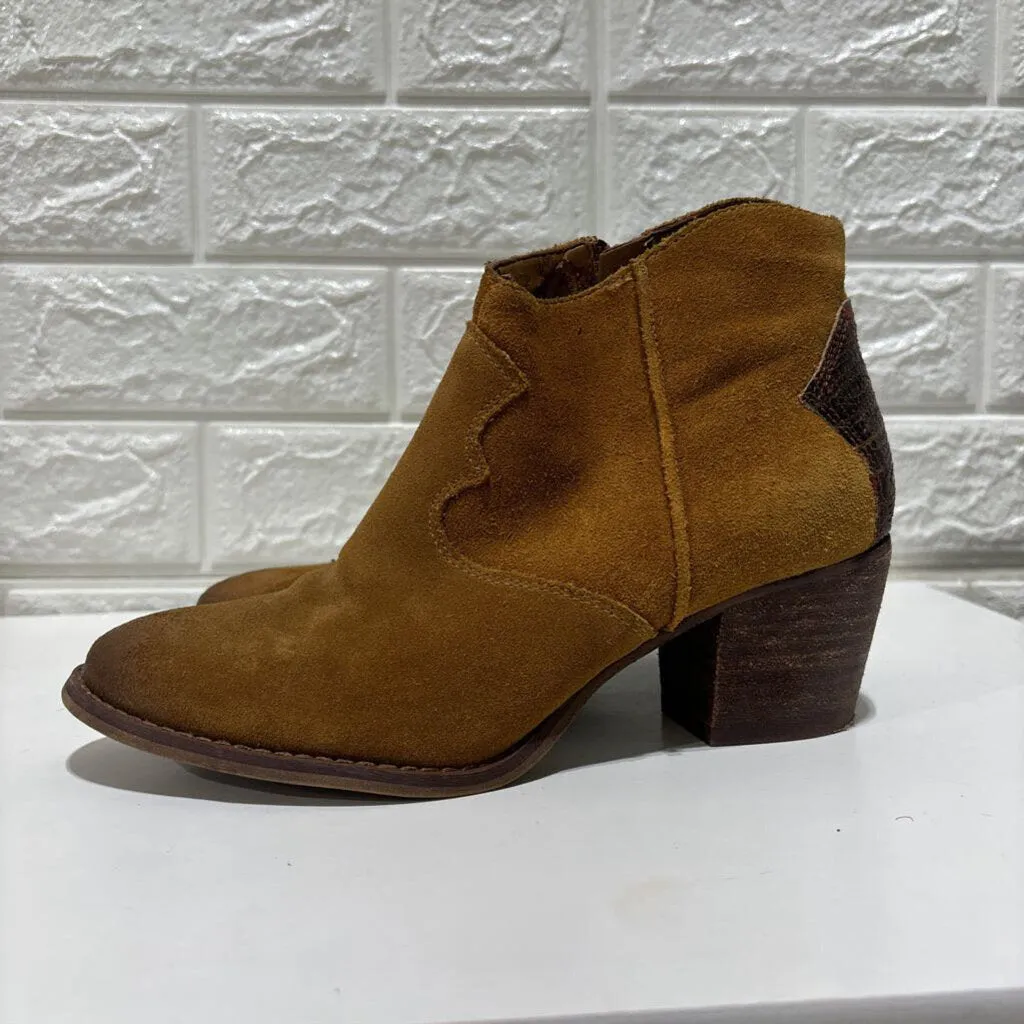 Suede Leather Ankle Boots