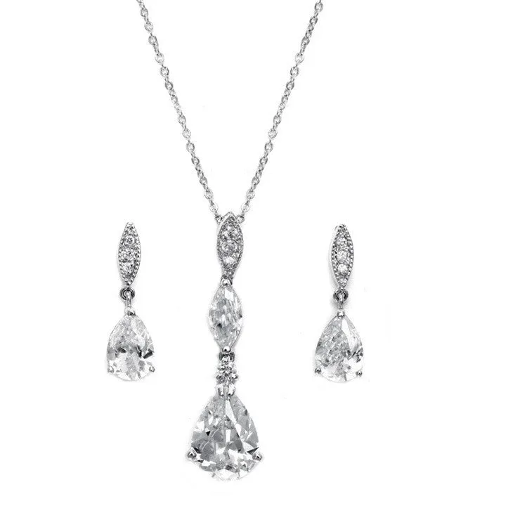 Tasmin Crystal Necklace Set