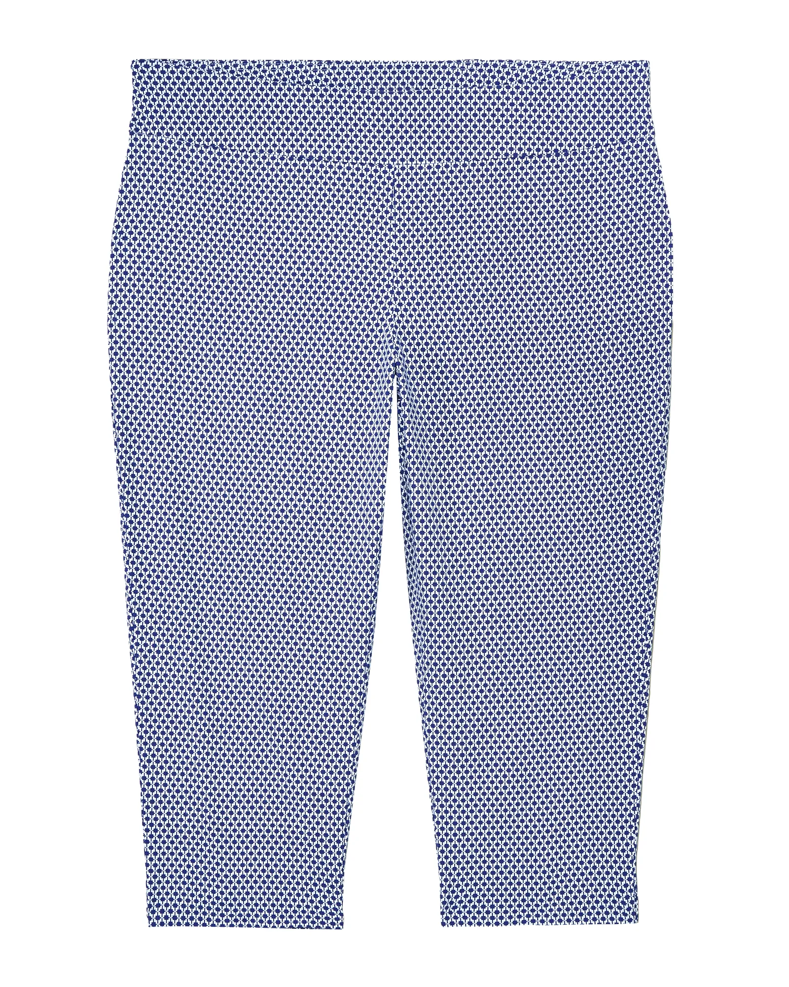 Tavira Printed Capri | Royal Blue