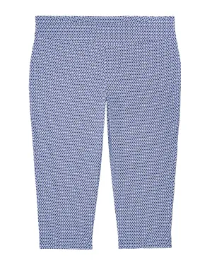 Tavira Printed Capri | Royal Blue