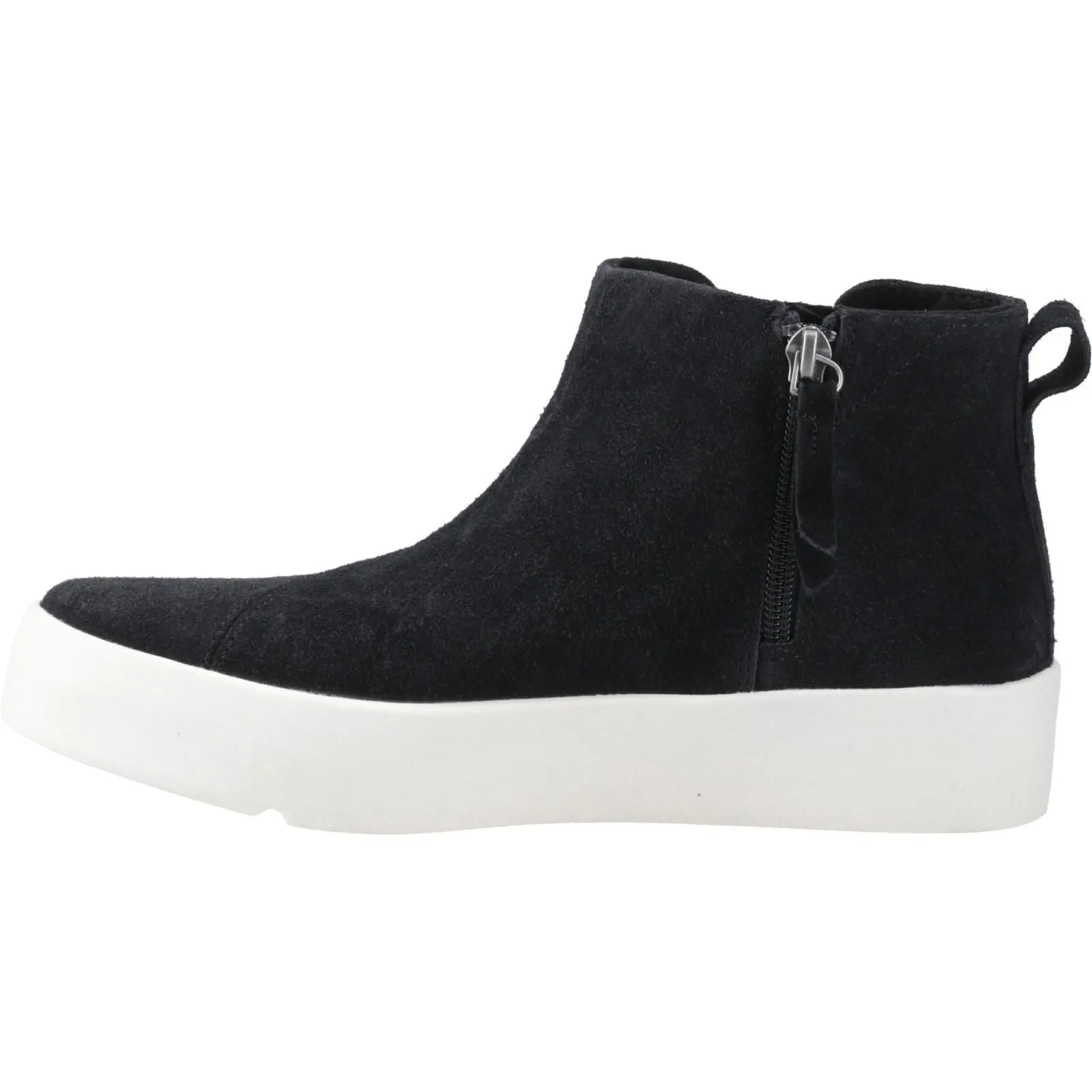 TOMS Verona Mid Leather Women's Black Boots
