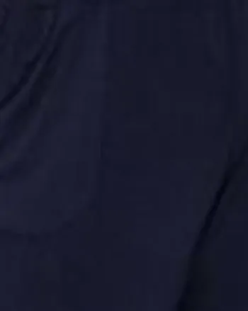 Zuri Cropped Pull On Pant | Navy